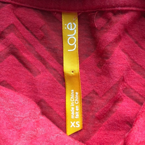 LOLE long sleeve cowl neck top Sz  XS - Picture 3 of 5